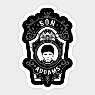 Son Addams Sticker